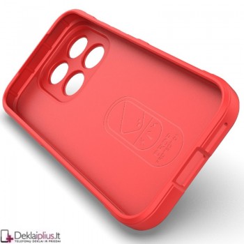 Magic Shield guminis dėklas - raudonas (Xiaomi 17)